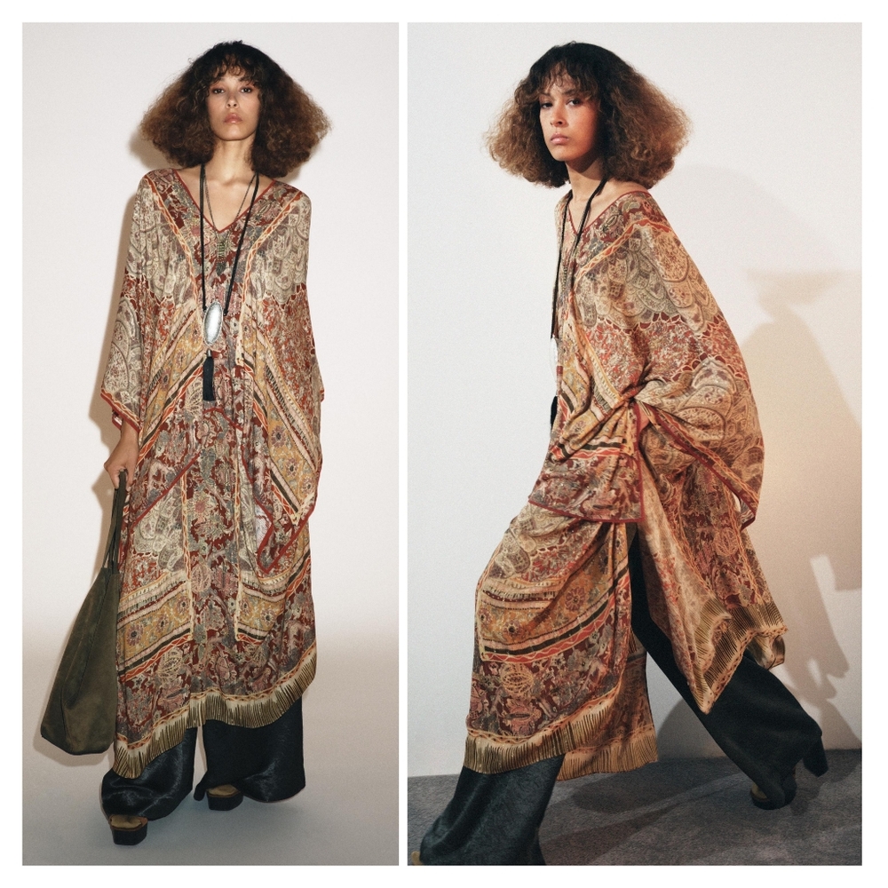 Zara Special Edition Kaftan Size M